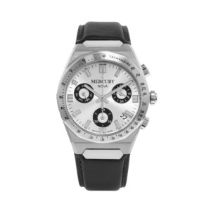 Montres pour homme quartz 10 NOVA Chronographe - Mercury Collection - MEC494-SL-1