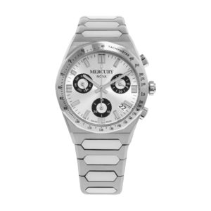 Montres pour homme quartz 5 NOVA Chronographe - Mercury Collection - MEC494-SS-1